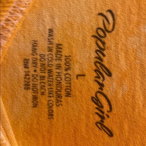 yellow long sleeve rose checkered shirt - Picture 3 of 3